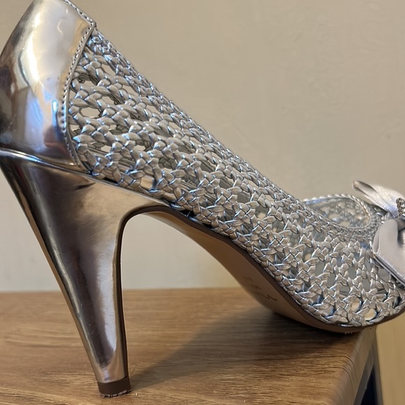 Y2K Nina silver mesh heels - Picture 10 of 10